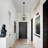 Modern 4-Light Geometric Pendant Light With Dual Oval Shades For Kitchen Island Dining Room-886906807