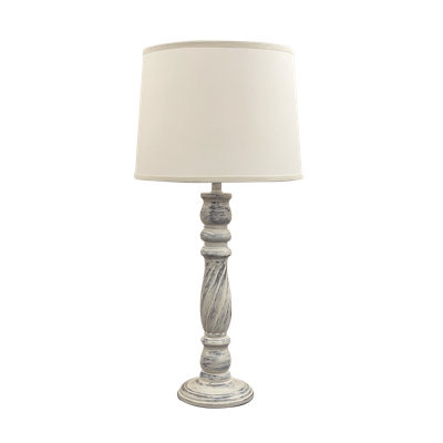 Lampe de table 31,5 "crème / blanche