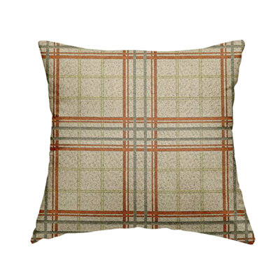 Kirkbride Plaid Square Cushion