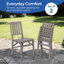Chaise de patio d'extérieur pliante Stakmore - ensemble de 2