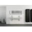 Ensemble de meuble-lavabo double 60,5 po avec miroir C