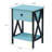 Alameen Nightstand Wood Bedside Table Small Nightstand with Drawer and Shelf for Bedroom, Living Room, Dorm-1267501219