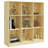 vidaXL Book Cabinet/Room Divider Storage Bookshelf Bookcase Solid Wood Pine-1820385627