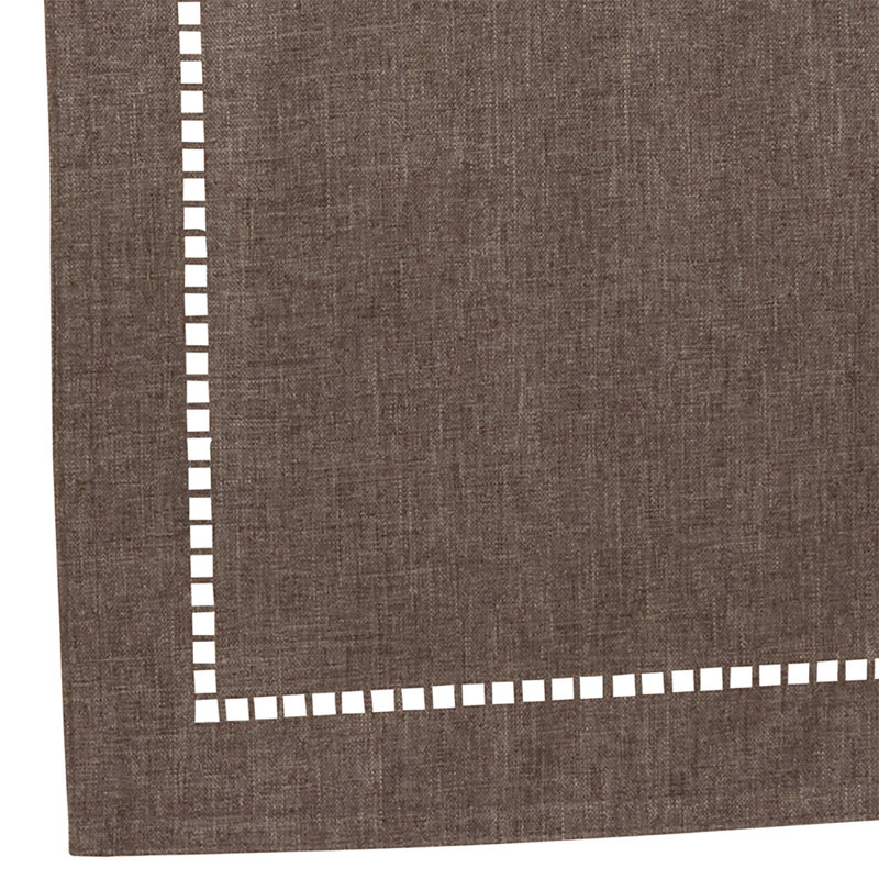 Caroleta Polyester Square Napkin, Charcoal