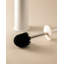 Cosmic Stainless Steel Made with Green Finish Free-Standing Toilet Brush and Holder