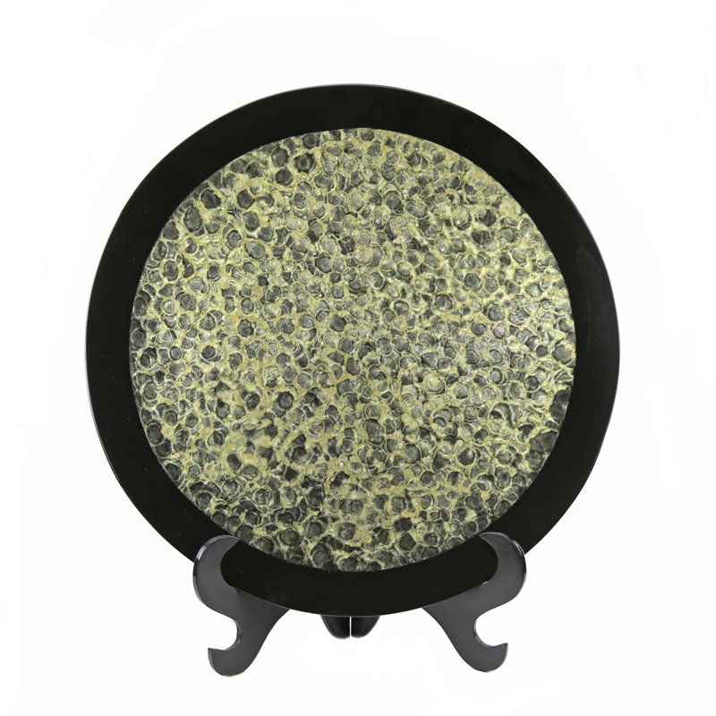 Zanzibar Laquer Centerpiece Plate with Stand