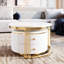 Table basse gigogne 2 tiroirs Design