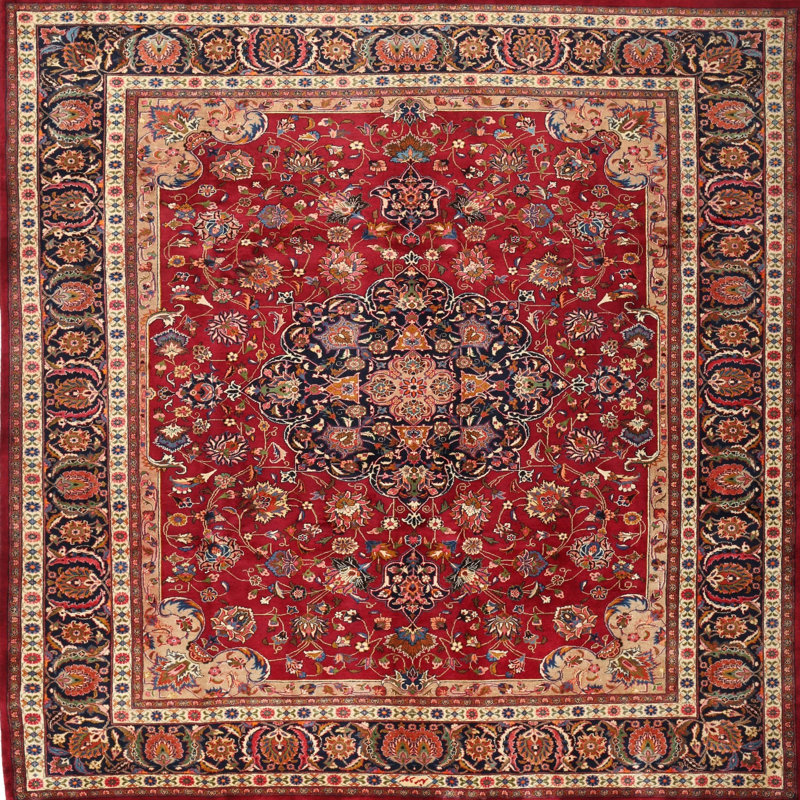 Dieman Oriental Indoor Rug, Round 8'