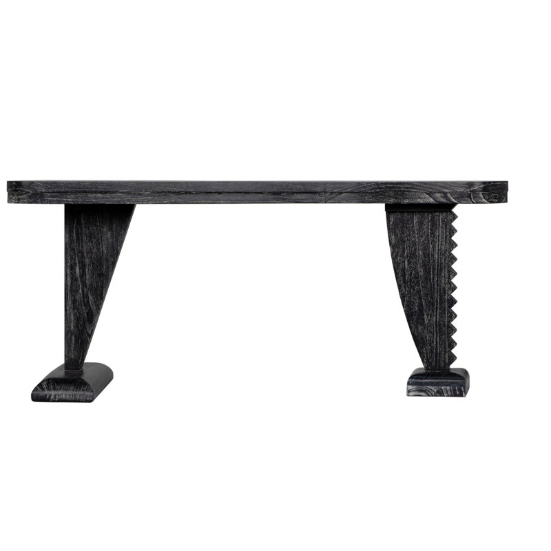 Zigmund Solid Wood Writing Desk