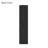 High Gloss Black Bathroom Storage Cabinet With Glass Doors And LED Light Strip