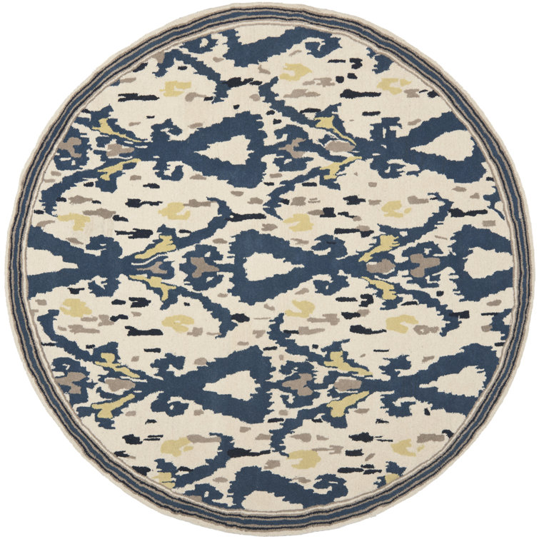 Martha Stewart Hand Tufted Wool Ikat Rug