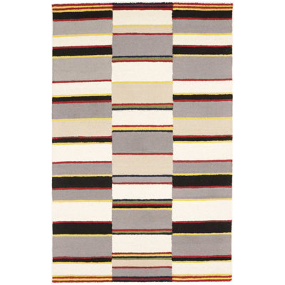 Performance Wool Striped Indoor Rug