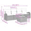 234cm Wide Patio Sofa with Cushions