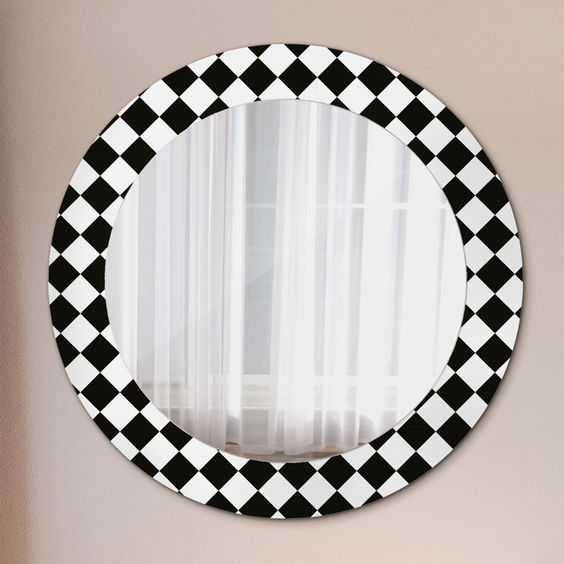 Huldar Glass Flat Wall Mirror