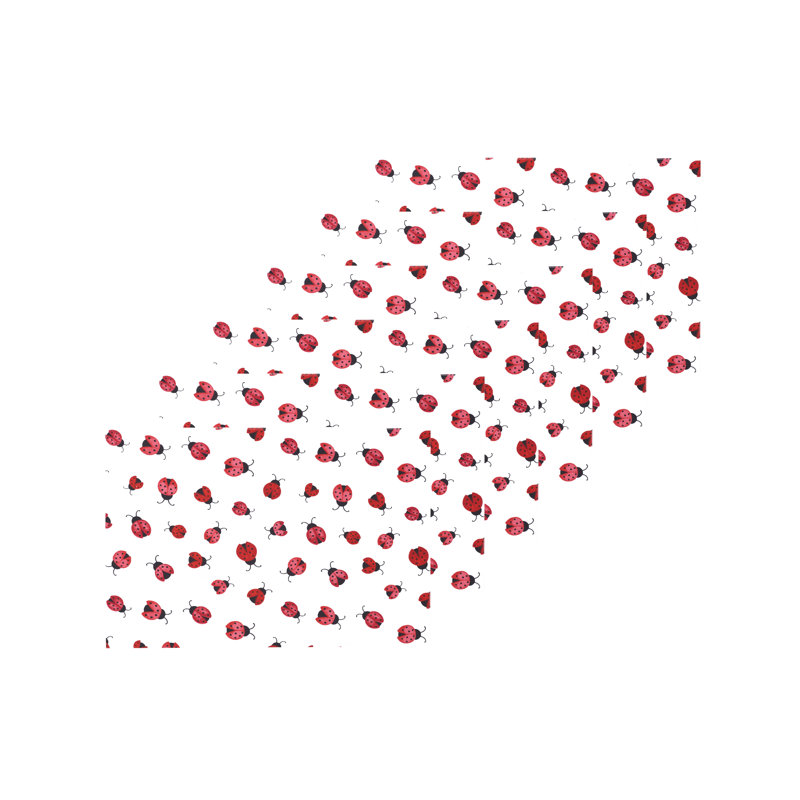 Wonderlin Ladybug Pattern Spring Cotton Placemat