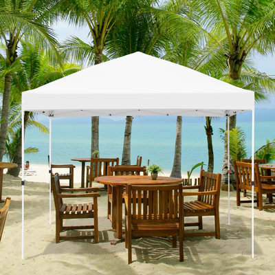 10 Ft. W X 10 Ft. D Steel Frame Pop-up Canopy