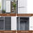 Broom Storage Cabinet With Locking Doors And Shelves, 65" H Metal Storage Cabinet With Hanging Rod & S-Hooks, Cleaning Tool Storage Cabinet-143381166-143381167