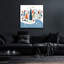 «Colorful Chicago» par Michael Mullan, art mural en verre acrylique-1709011391