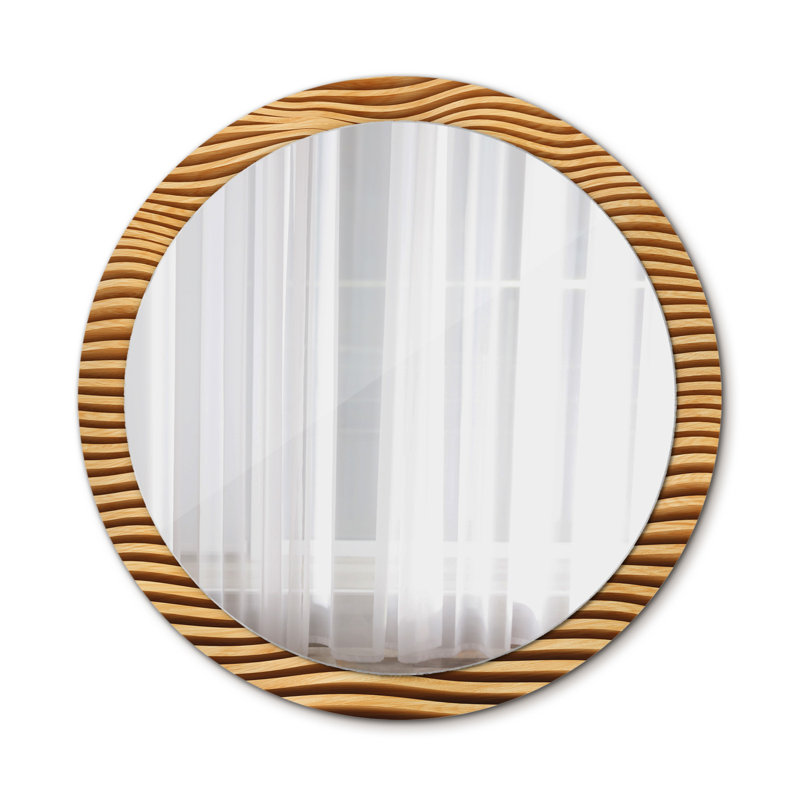 Huldar Glass Flat Wall Mirror