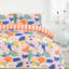 Microfiber Floral Duvet Cover Set with Pillowcases Included-578169228-578169227