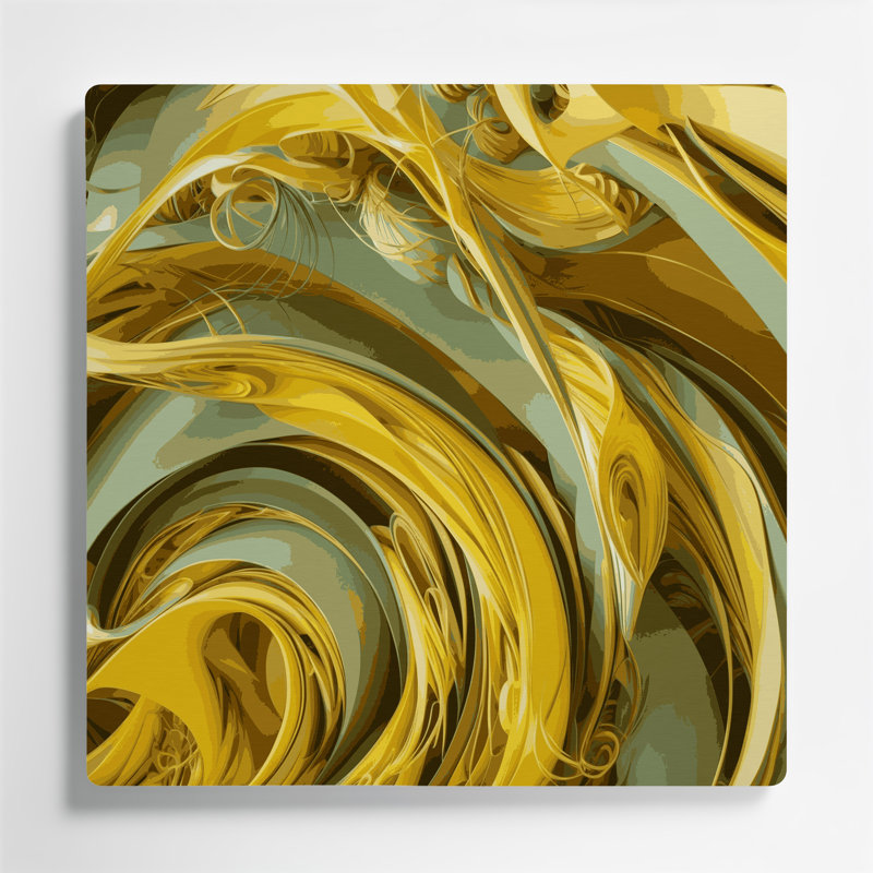 «Biomorphic Abstraction 21», art mural en métal brun