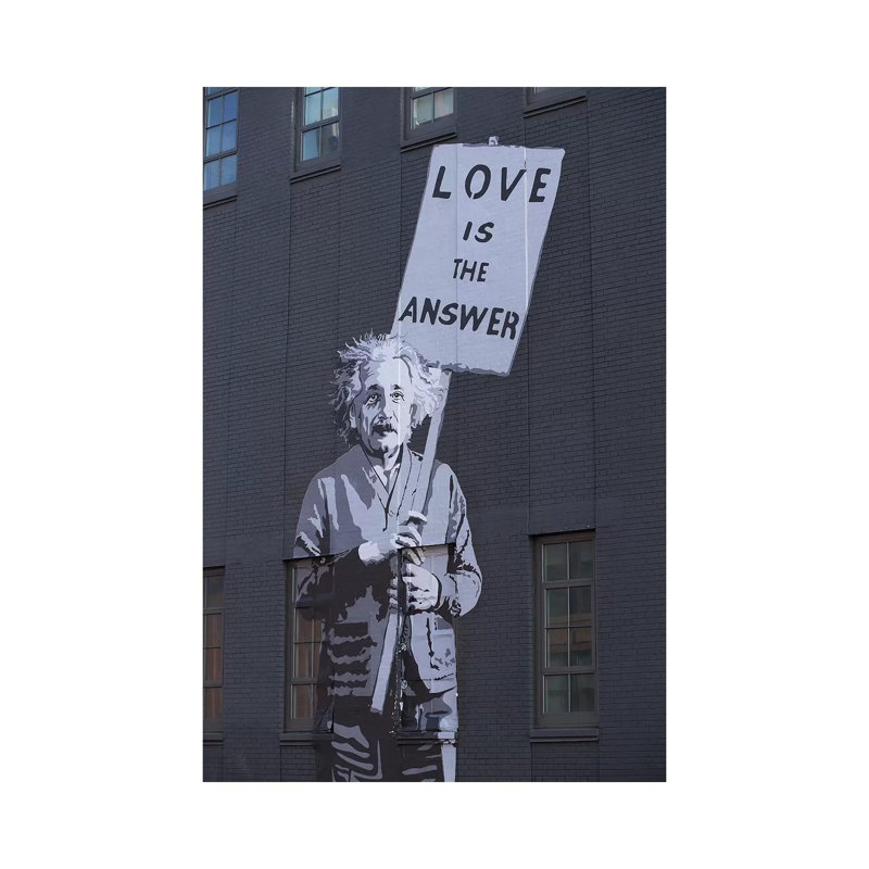Love Is The Answer by Ann Hudec - Wrapped Canvas Gallery-Wrapped Canvas Giclée, 66.04 cm H x 45.72 cm W x 3.175 cm D