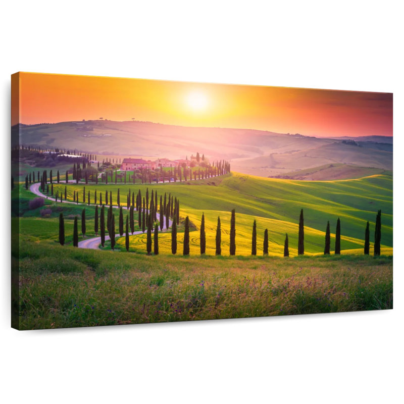 Vanna Sun sur la Toscane, H 8 po x l 12 po