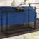 Addison 42'' Glass Top Console Table