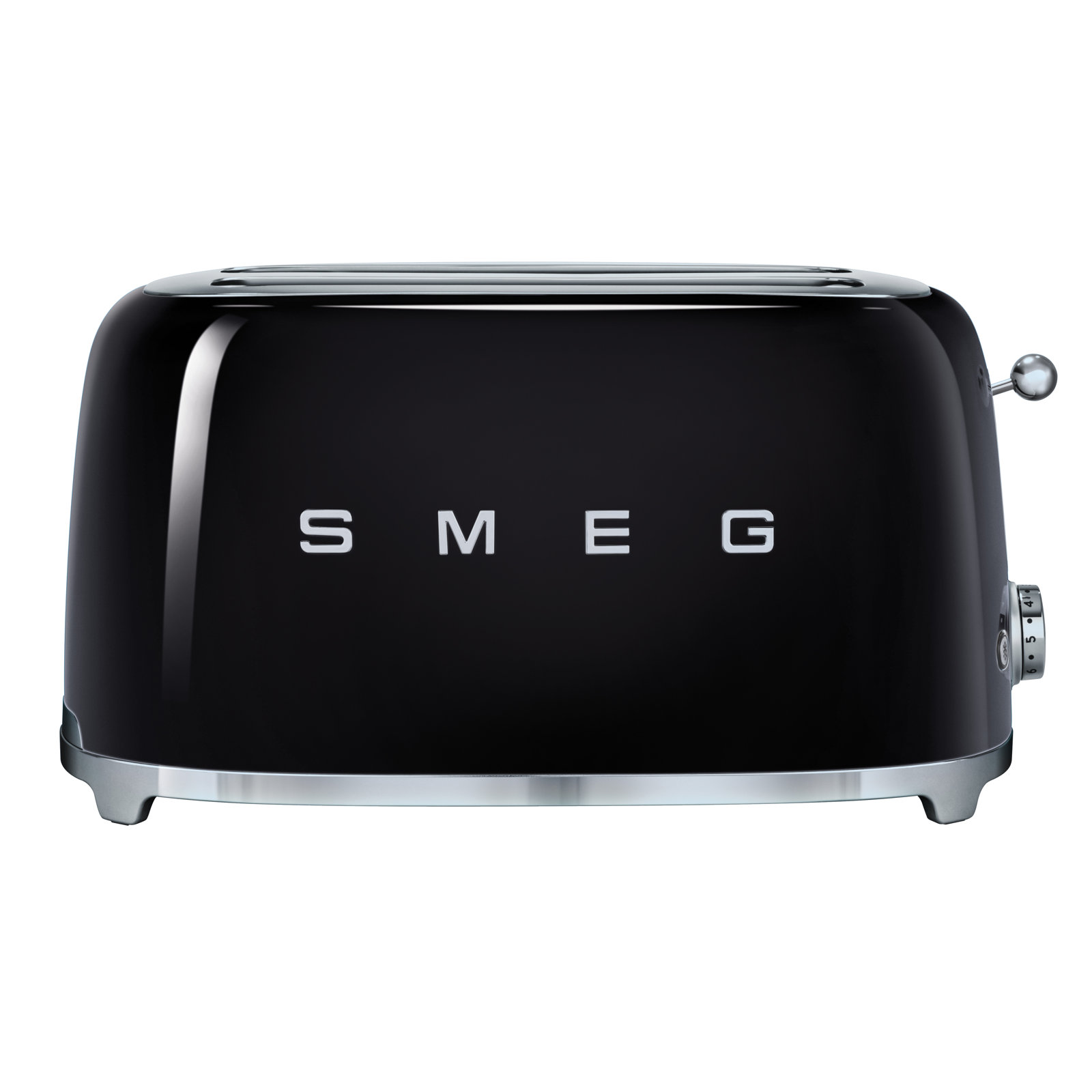 SMEG 50s Style 4-Slice Toaster, Black