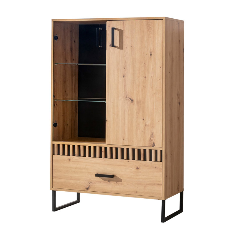 Melle Display Cabinet, With