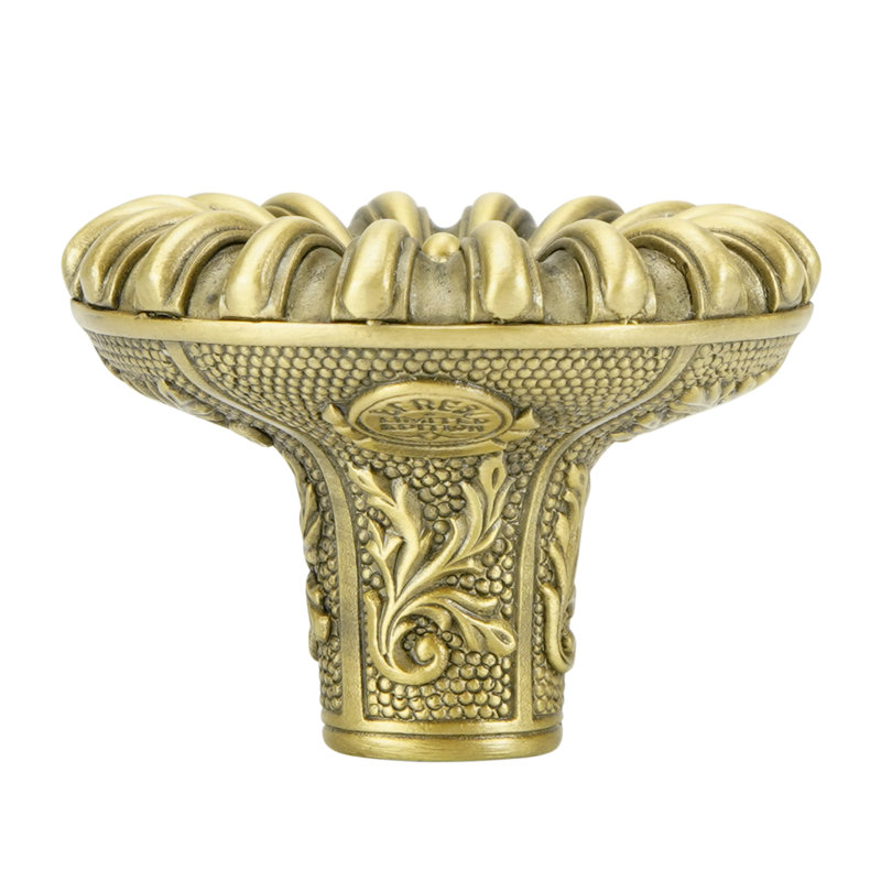 NANTUCKET Designer Knob, Brass