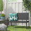 Alondra Metal/Plastic Outdoor Bench-20037764