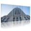 Ensemble de 3 impressions sur toile, villes et pays, gratte-ciel moderne, paysage urbain-175305636