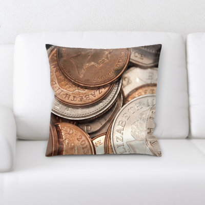 Coussin pièces pièces