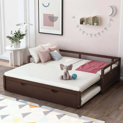 Extending Daybed With Trundle, Wooden Daybed With Trundle