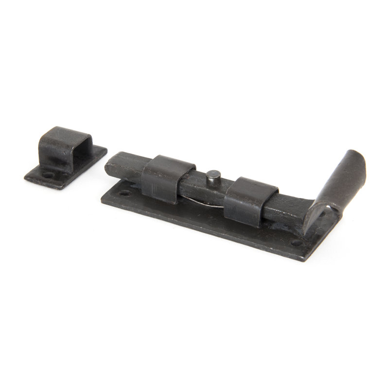 Fishtail Straight Door Bolt, Beeswax