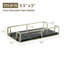 Marble and Metal Freestanding Paper Towel Holder