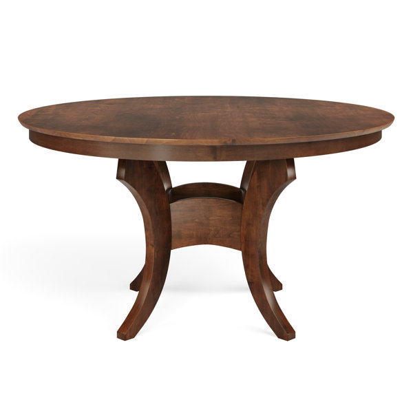 Red Barrel Studio® Round Solid Wood Dining Table | Wayfair