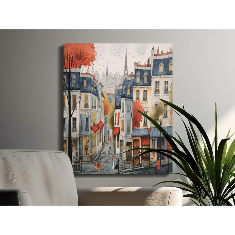 Covarrubias Wrapped Canvas Print Set, 20x24
