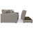 Trevor 2-piece Extra Deep Oversized Sofa With 2 Included Storage Cocktail Ottoman-100929508