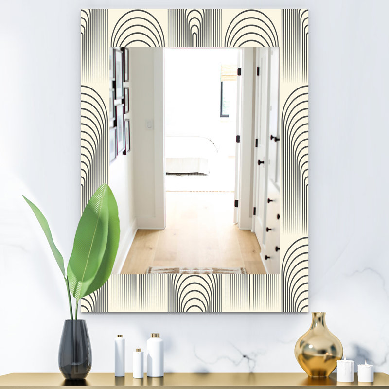 Miroir mural 27 pièces scandinaves, H 24 po x l 32 po