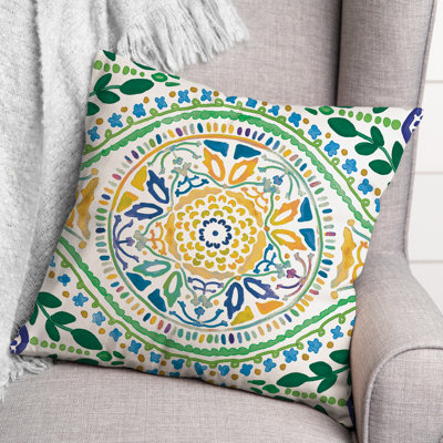 Outdoor Reversible Throw Pillow