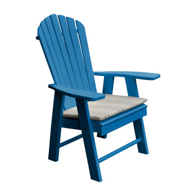 Stalham Upright Plastic Adirondack Chair by Highland Dunes