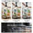 Farmhouse 52'' Distressed Wood Ceiling Fan with LED Lights, DC Motor and Remote Control-633359755