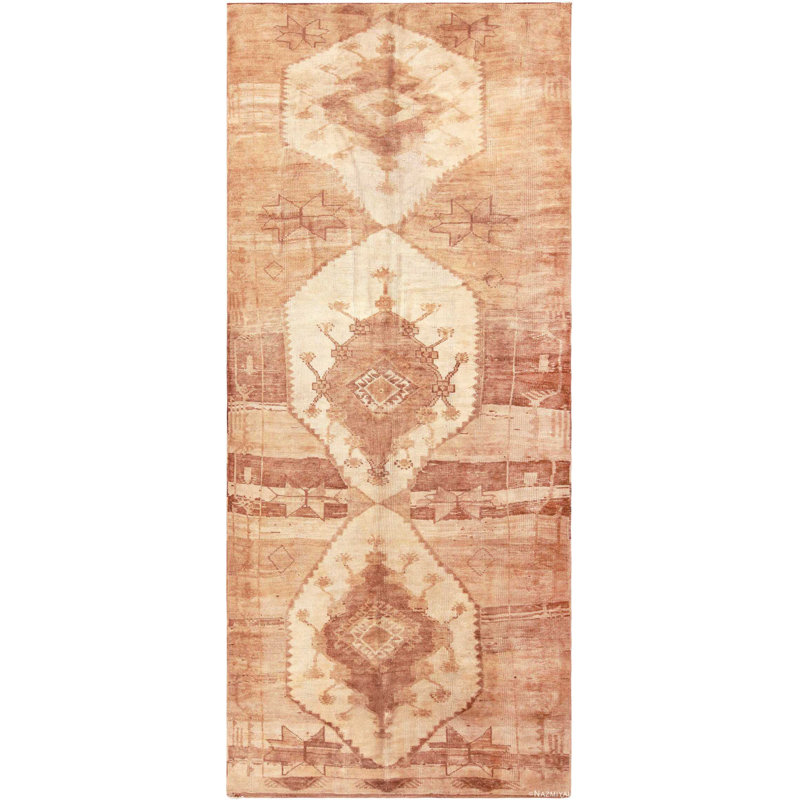 Tapis tribal long et étroit Kars de Turquie