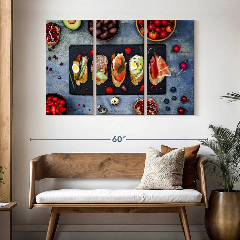 Yarlin Bruschetta Platter, 32" H x 50" W