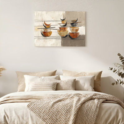 «Gallery Wrap», art mural sur toile pour le salon, la chambre à coucher, le bureau ou le vestibule - décoration murale décorative avec art abstrait