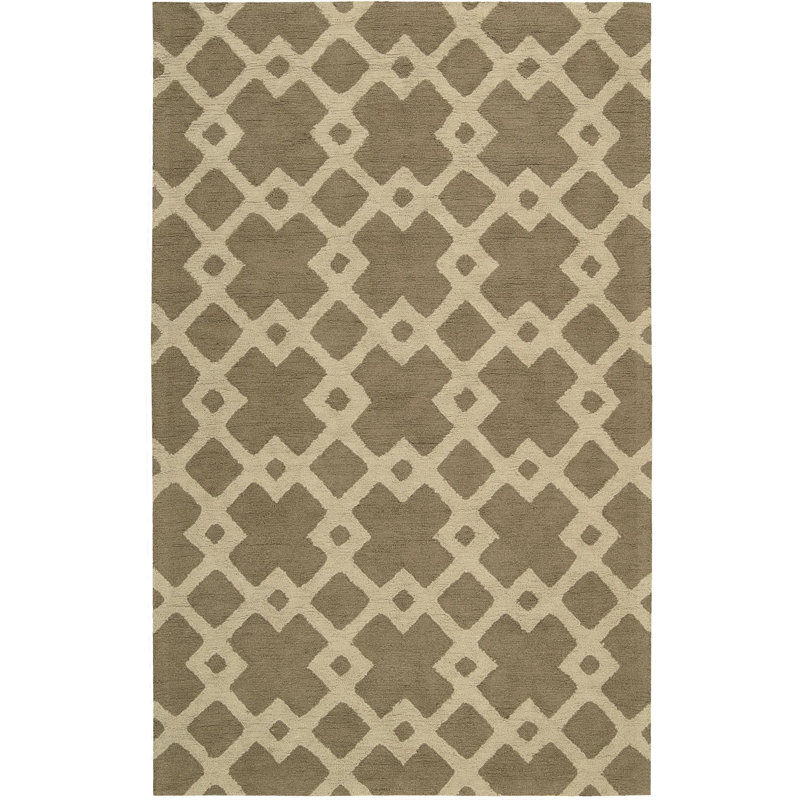 Hateya Geometric Indoor Rug, Rectangle 2'6" x 4'