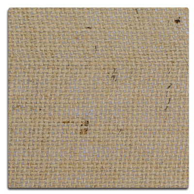 Abat-jour empire H 7,5 po x l 10 po - (accessoire d'araignée) en toile de jute naturelle