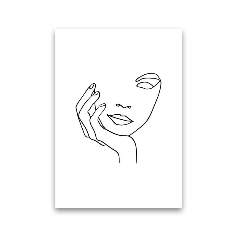 Hand One Eye - Print, No Frame, 42cm H x 30cm W x 1cm D